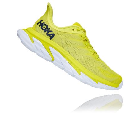 Hoka One One Clifton Edge Homem - Tenis Corrida Estrada Branco | PT-uMZwwd2